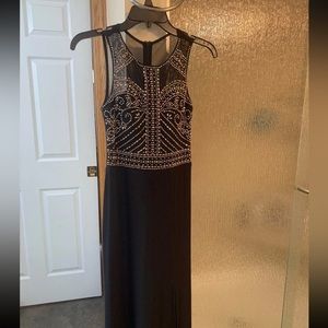 Morgan & Co Black Prom Dress